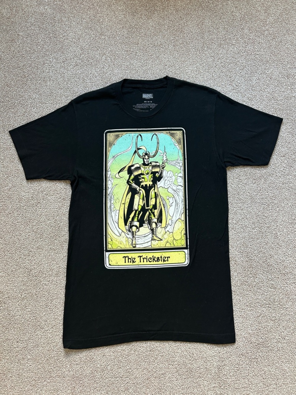 Marvel Loki 'The Trickster' Tarot Graphic Tee